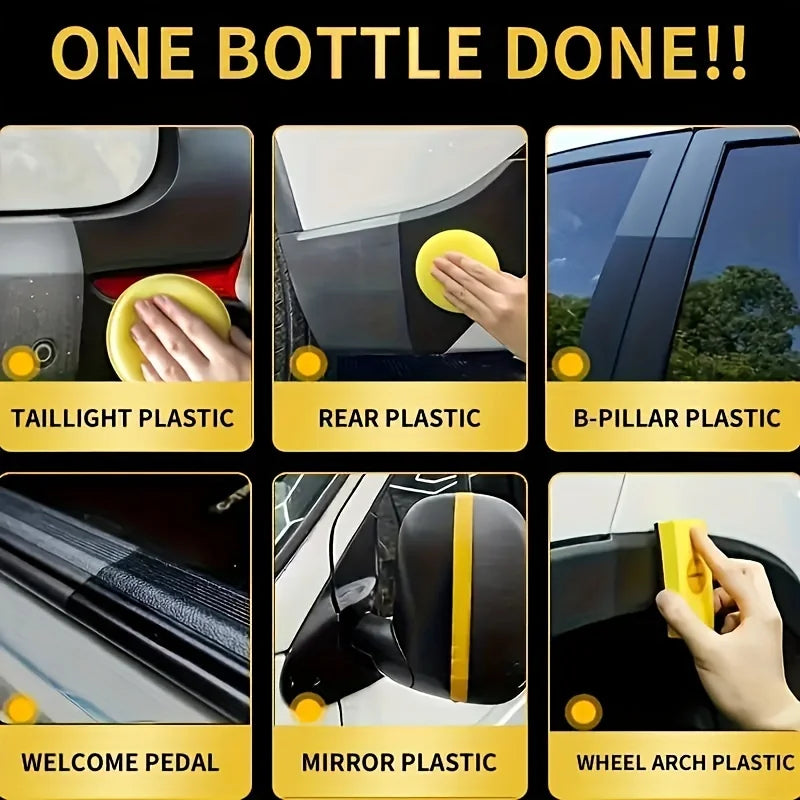 Car Plastic Restorer Back To Black
