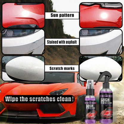 3 In 1 Rapid Wax Polish Spray