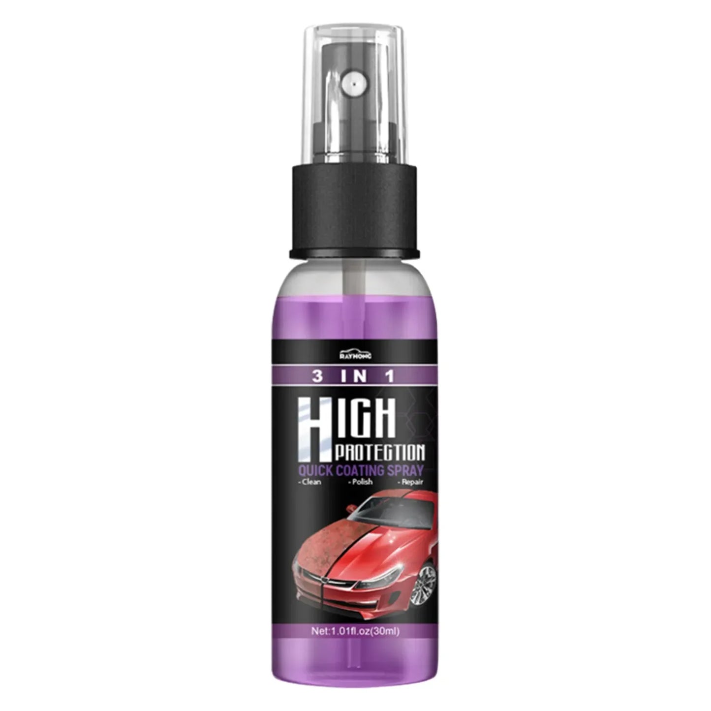 3 In 1 Rapid Wax Polish Spray