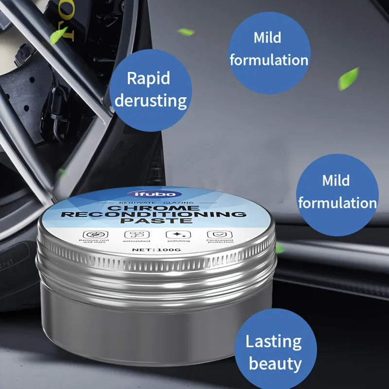 Chrome Metal Restorer Paste